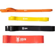 Kit Super Band 4 Intensidades Elasticos Power Odin Fit