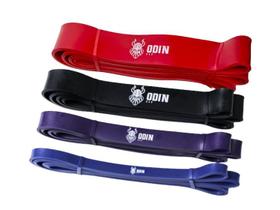 Kit Super Band 4 Intensidades Elasticos Treino Odin Fit Kit Super Band 4 Intensidades Elasticos Treino Odin Fit