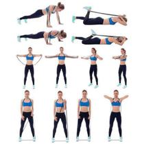 Kit Super Band Faixa Elástica Extensor 2.1 + 3.2 Kit Super Band Faixa Elástica Extensor 2.1 + 3.2