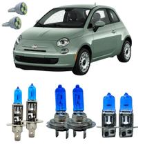 Kit Super Branca 8500k 500 Mexicano 2009 A 2016 + Led T10