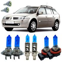Kit Super Branca 8500k Alto Baixo Milha Grand Tour + Led T10 Kit Super Branca 8500k Alto Baixo Milha Grand Tour + Led T10