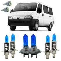 Kit Super Branca 8500k Boxer 1999 A 2014 + Led T10
