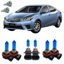 Kit Super Branca 8500k Corolla 2015 A 2017 + Led T10