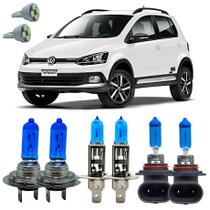 Kit Super Branca 8500k Cross Fox 2015 A 2017 + Led T10