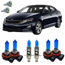 Kit Super Branca 8500k Kia Optima 2012 A 2015 + Led T10