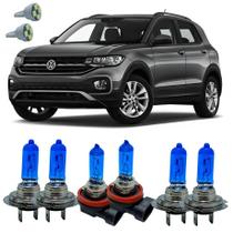 Kit Super Branca 8500k T-Cross 2019 Em Diante + Led T10