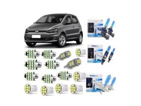 Kit Super Branca Vw Fox 2016 A 2018 Alto Baixo Milha Techone