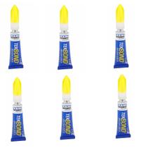 KIT Super Cola TekBond Cartela 6 Und Alta Qualidade KIT Super Cola TekBond Cartela 6 Und Alta Qualidade