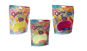 Kit super divertido e diferente, acompanha 3 tipos de massa e meleca diferente