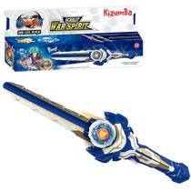 Kit Super Espada Giroscópio Com Lançador de Beyblades Batalha Master Roda Veloz Beyblade Infantil Brinquedo Kizumba -