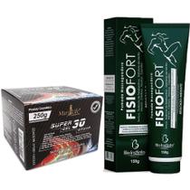 Kit Super Gel 30 Ervas 250g + Pomada FisioFort 150g