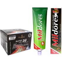 Kit Super Gel 30 Ervas 250g + Pomada Mil Dores 100g Kit Super Gel 30 Ervas 250g + Pomada Mil Dores 100g