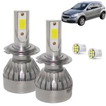 Kit Super Led Agile 2010 2011 2012 Farol Baixo H7 20000 Lumens Kit Super Led Agile 2010 2011 2012 Farol Baixo H7 20000 Lumens