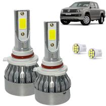 Kit Super Led Amarok 2010 a 2020 Farol Milha HB4 20000 Lumens