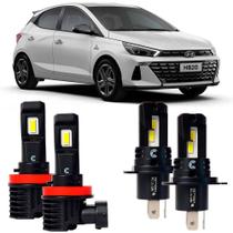 Kit Super Led Boost 6000k HB20 2020 a 2024 Sem projetor Kit Super Led Boost 6000k HB20 2020 a 2024 Sem projetor