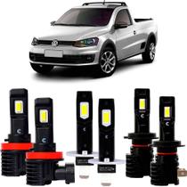 Kit Super Led Boost 6000k Saveiro G5 G6 G7 G8 2009 a 2024 Foco Duplo Exceto Cross Kit Super Led Boost 6000k Saveiro G5 G6 G7 G8 2009 a 2024 Foco Duplo Exceto Cross