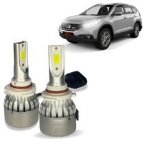 Kit Super Led C6 12v CR-V 2008 Á 2017 Farol Milha Alto Baixo