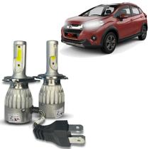 Kit Super Led C6 12v WR-V 2017 Á 2022 Farol Milha Alto Baixo