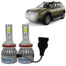 Kit Super Led C6 Duster 11 À 14 Farol Alto Baixo E Milha