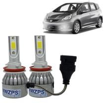 Kit Super Led C6 Honda Fit 09 À 12 Farol Alto Baixo E Milha Kit Super Led C6 Honda Fit 09 À 12 Farol Alto Baixo E Milha