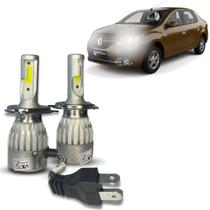 Kit Super Led C6 Logan 07 À 13 Farol Alto Baixo E Milha Kit Super Led C6 Logan 07 À 13 Farol Alto Baixo E Milha
