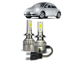 Kit Super Led C6 New Beetle 00 à 05 Farol Alto Baixo e Milha