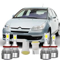 Kit Super Led Citröen C4 Hatch Pallas Farol Milha Baixo Kit Super Led Citröen C4 Hatch Pallas Farol Milha Baixo