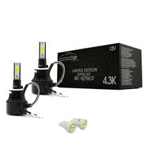 Kit Super Led Code / Techone 4300k H27 + brinde Par T10