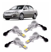 Kit Super Led Corolla 2004 2005 2006 2007 Foco Duplo 6000K Kit Super Led Corolla 2004 2005 2006 2007 Foco Duplo 6000K