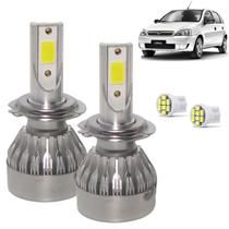 Kit Super Led Corsa 2002 03 04 05 06 07 08 09 10 11 12 13 14 Farol Duplo Baixo H7 20000 Lumens