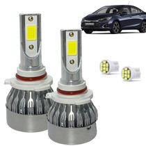 Kit Super Led Cruze 2018 2019 2020 Farol Baixo HB3 20000 Lumens
