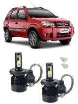 Kit Super Led Farol Alto E Baixo Ecosport Fc Simples