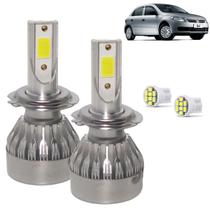 Kit Super Led Gol G5 2008 a 2012 Farol Duplo Baixo H7 20000 Lumens