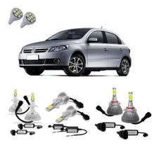 Kit Super Led Gol G5 Farol Alto, Baixo E Milha + Led 6000K - First-option