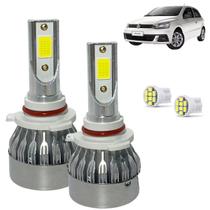 Kit Super Led Gol G7 2017 a 2021 Farol HB4 20000 Lumens Kit Super Led Gol G7 2017 a 2021 Farol HB4 20000 Lumens