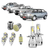 Kit Super Led Gol Quadrado Voyage Saveiro Parati + Led's Kit Super Led Gol Quadrado Voyage Saveiro Parati + Led's