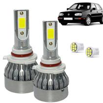Kit Super Led Golf Mexicano 1992 a 1998 Farol Baixo HB3 20000 Lumens