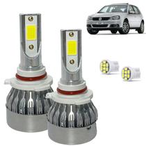 Kit Super Led Golf V 2007 a 2013 Farol Milha HB4 20000 Lumens