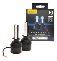 Kit super led H1 + H7 Tech One 8000k farol alto/baixo Code