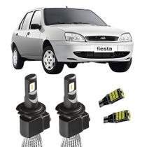Kit Super Led H4 6000K Canceller Fiesta 2002 A 2006 + T10 Kit Super Led H4 6000K Canceller Fiesta 2002 A 2006 + T10