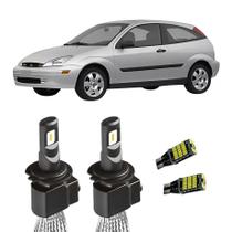 Kit Super Led H4 6000K Canceller Focus 2000 A 2004 Pingo T10