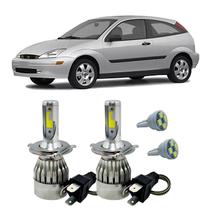 Kit Super Led H4 6000K Farol Auto Baixo Focus 2000/04 + T10 Kit Super Led H4 6000K Farol Auto Baixo Focus 2000/04 + T10