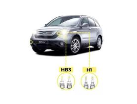 Kit Super Led Honda Cr-V 2008/2017 Farol Alto E Baixo