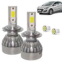 Kit Super Led i30 2013 a 2016 Farol Baixo H7 20000 Lumens