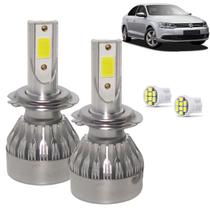 Kit Super Led Jetta 2011 a 2014 Farol Baixo H7 20000 Lumens