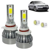 Kit Super Led Jetta 2011 a 2014 Farol Milha HB4 20000 Lumens