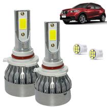 Kit Super Led Kicks Farol Baixo H11 20000 Lumens - LuxLed V10 Mini