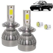 Kit Super Led Montana 2003 04 05 06 07 08 09 2010 Farol Duplo Baixo H7 20000 Lumens