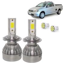 Kit Super Led Montana 2003 04 05 06 07 08 09 2010 Farol Duplo Baixo H7 20000 Lumens - LUX LED V10