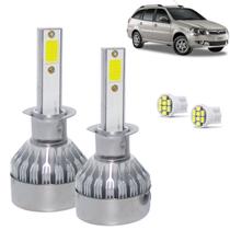 Kit Super Led Palio Weekend 2002 a 2004 Farol Milha H1 20000 Lumens